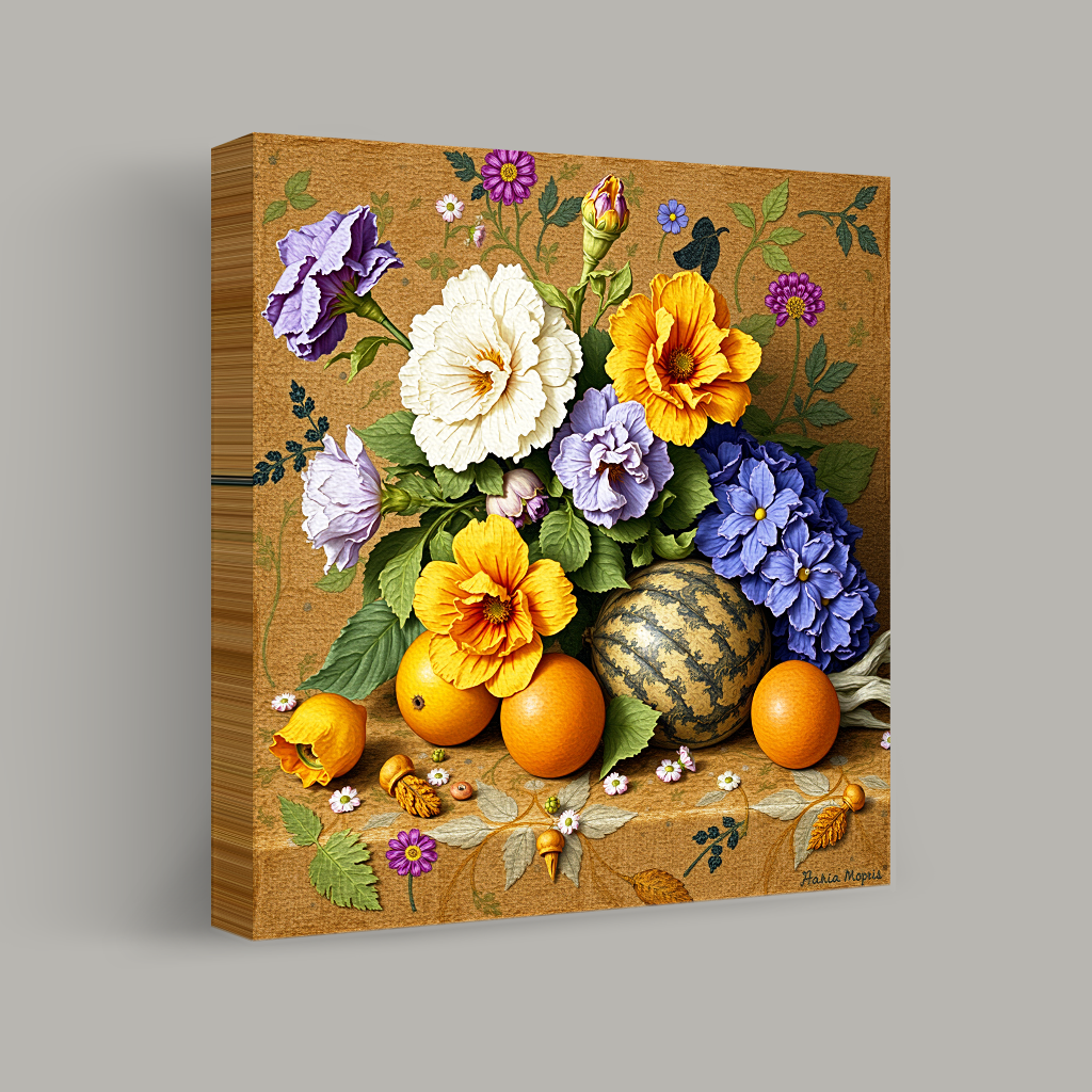 Harmony in Blooms and Citrus view 1