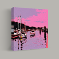 Harbor in Hues of Pink thumbnail 1