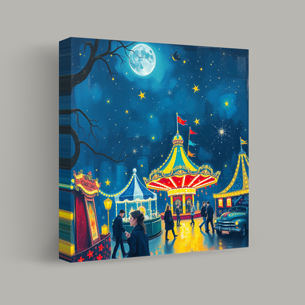 Moonlit Carnival Whispers