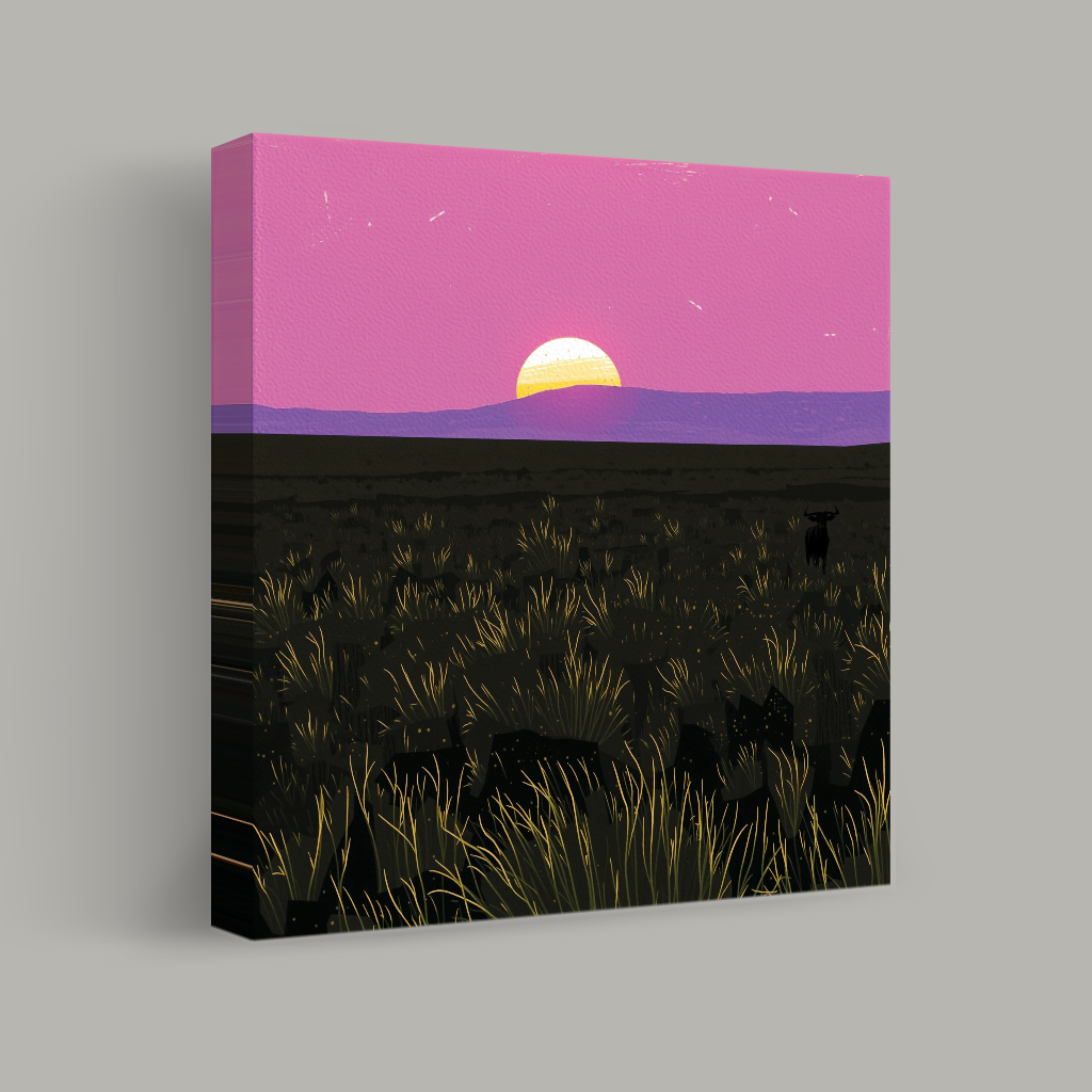 Twilight Across the Plains view 1