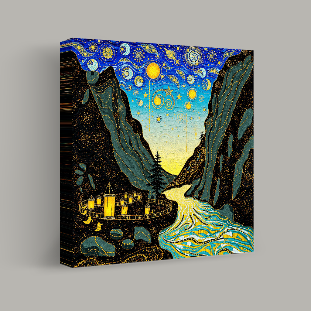 Celestial Reverie Over the Canyon view 1