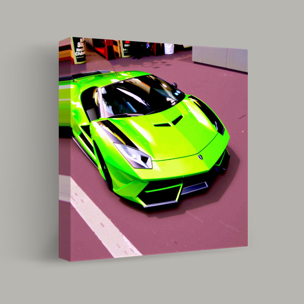 Neon Speedster in Motion view 1