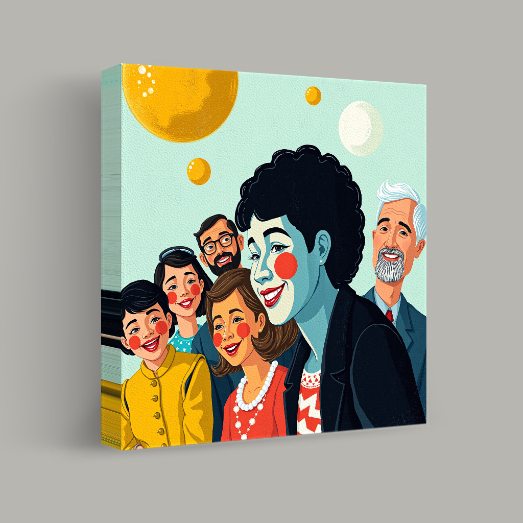 Colorful Diverse Gathering view 1