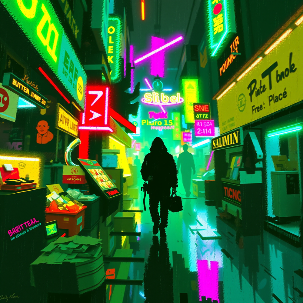 In the Neon Labyrinth view 2