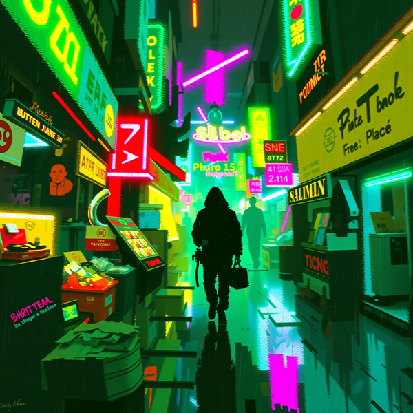 In the Neon Labyrinth