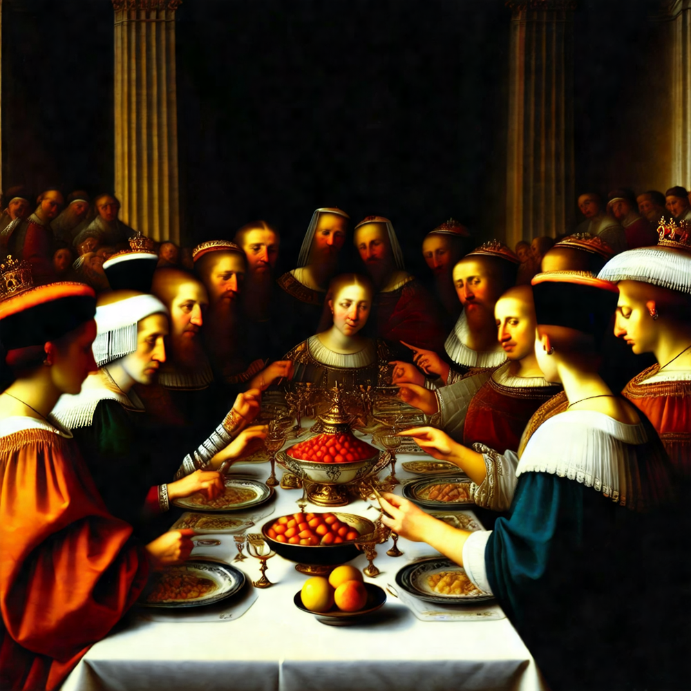 Banquet of the Indulgent Court view 2