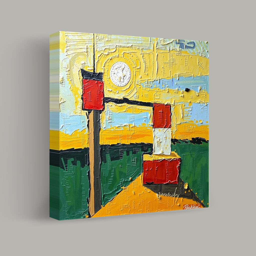 Sunlit Abstract Pathway view 1