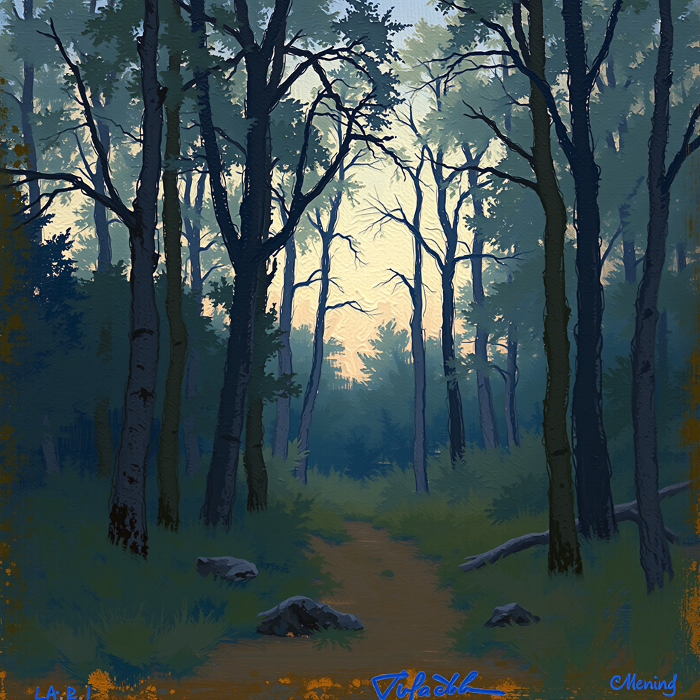 Whispering Trail at Dawn view 2