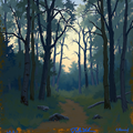 Whispering Trail at Dawn thumbnail 2