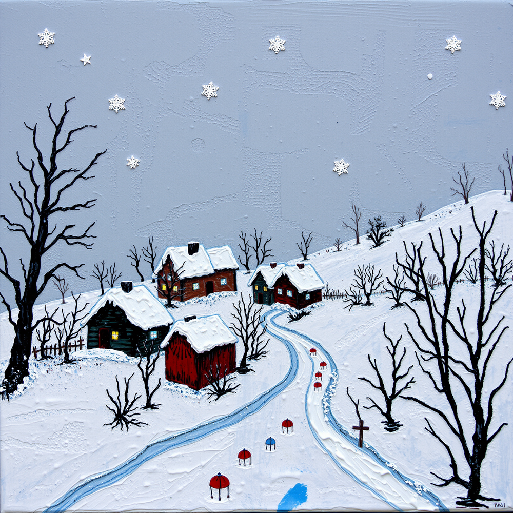 Winter's Silent Path view 2