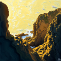 Golden Cliffs by the Sea thumbnail 2