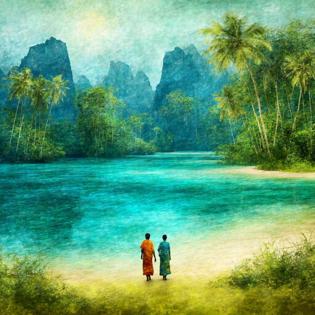 Journey to the Serene Lagoon view 2