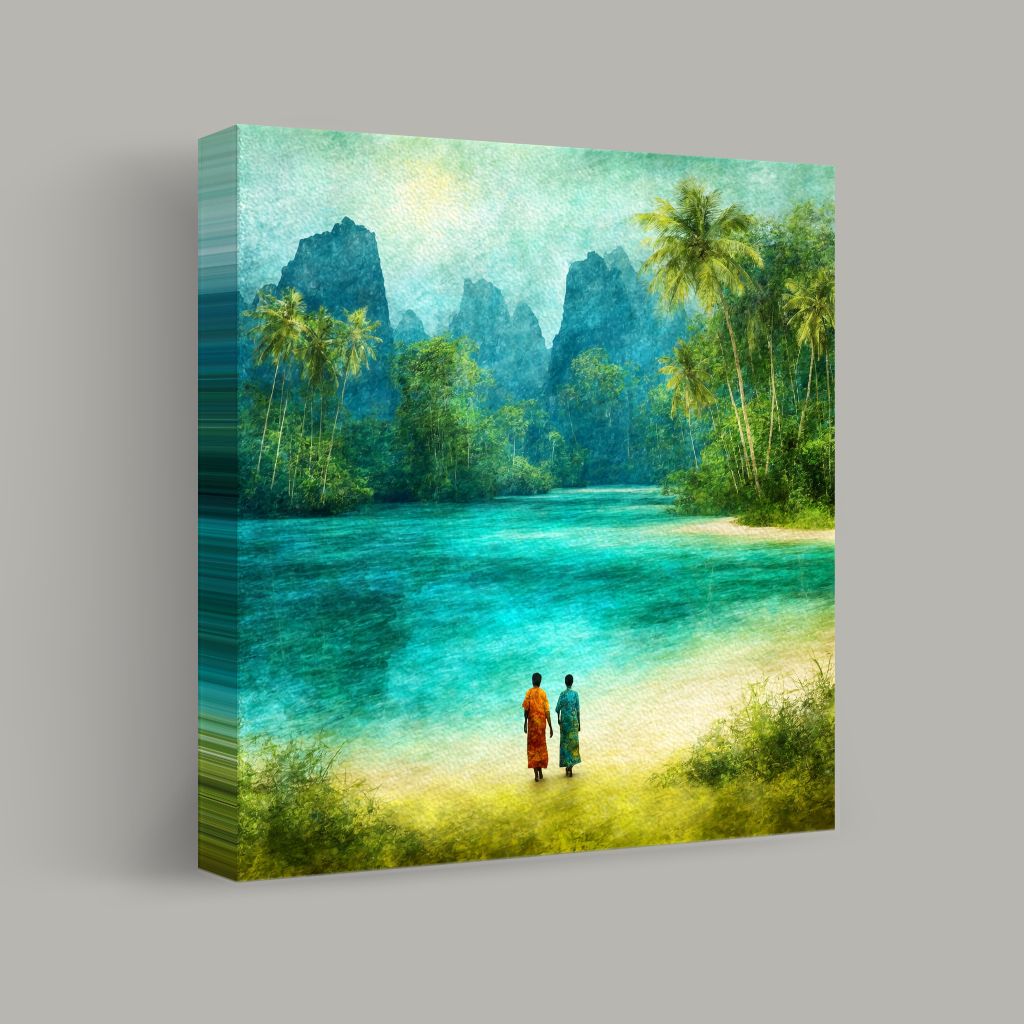 Journey to the Serene Lagoon view 1