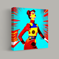 Vibrant Pop Art Diva thumbnail 1