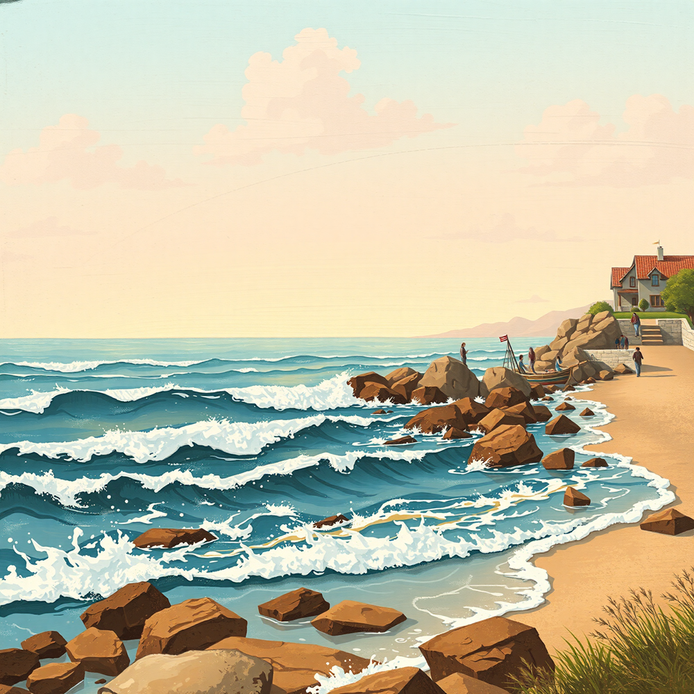 Waves and Whispers of the Coast view 2
