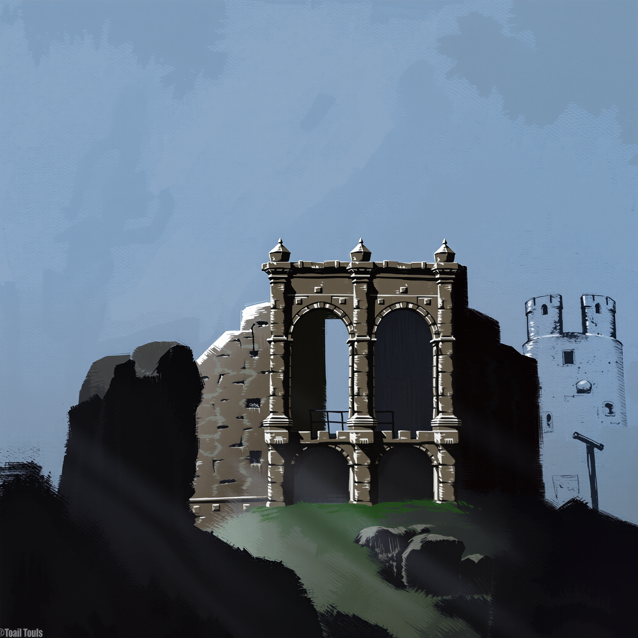 Shadows of the Forgotten Fortress view 2