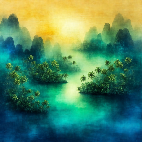 Whispering Isles at Dawn