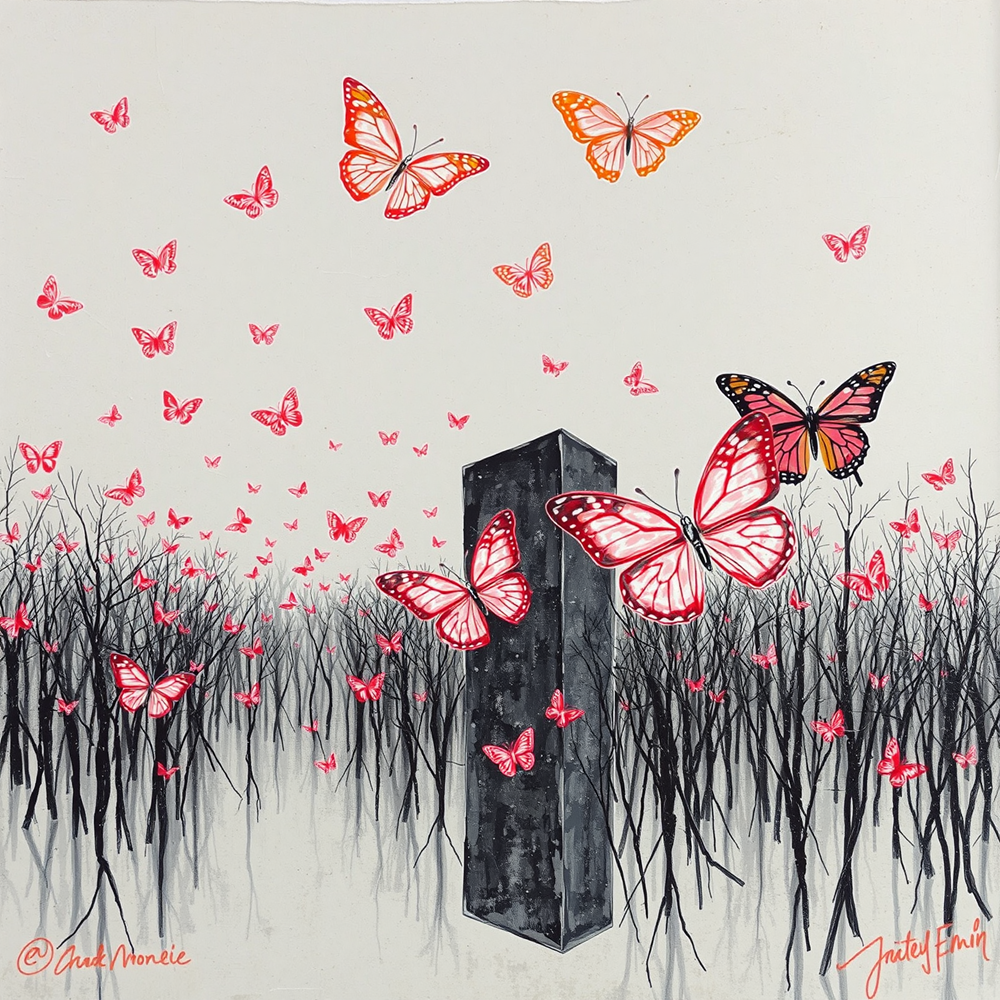 Fluttering Around Shadows view 2