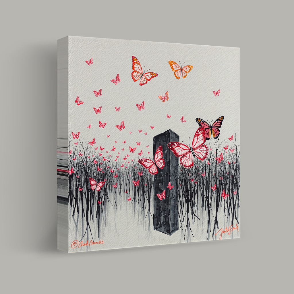 Fluttering Around Shadows view 1