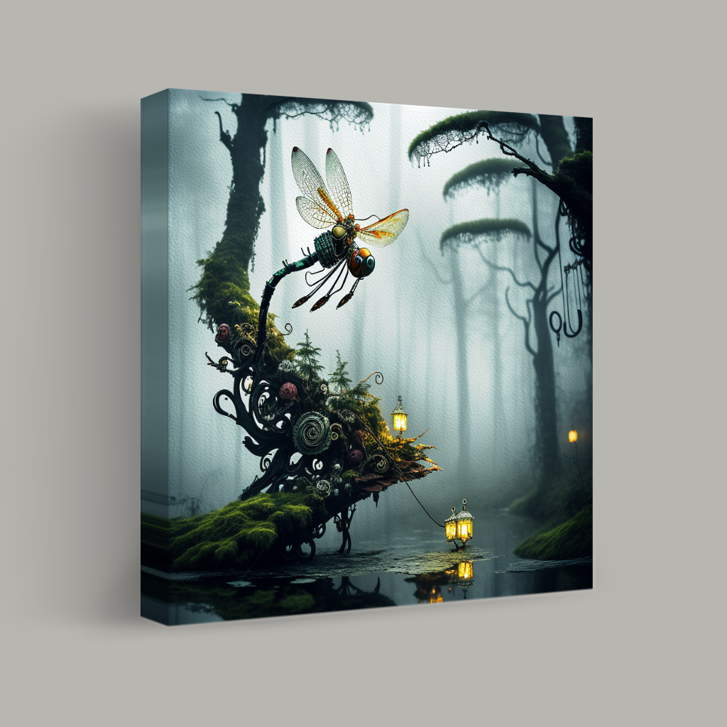 Whispering Woods and the Mechanical Dragonfly view 1