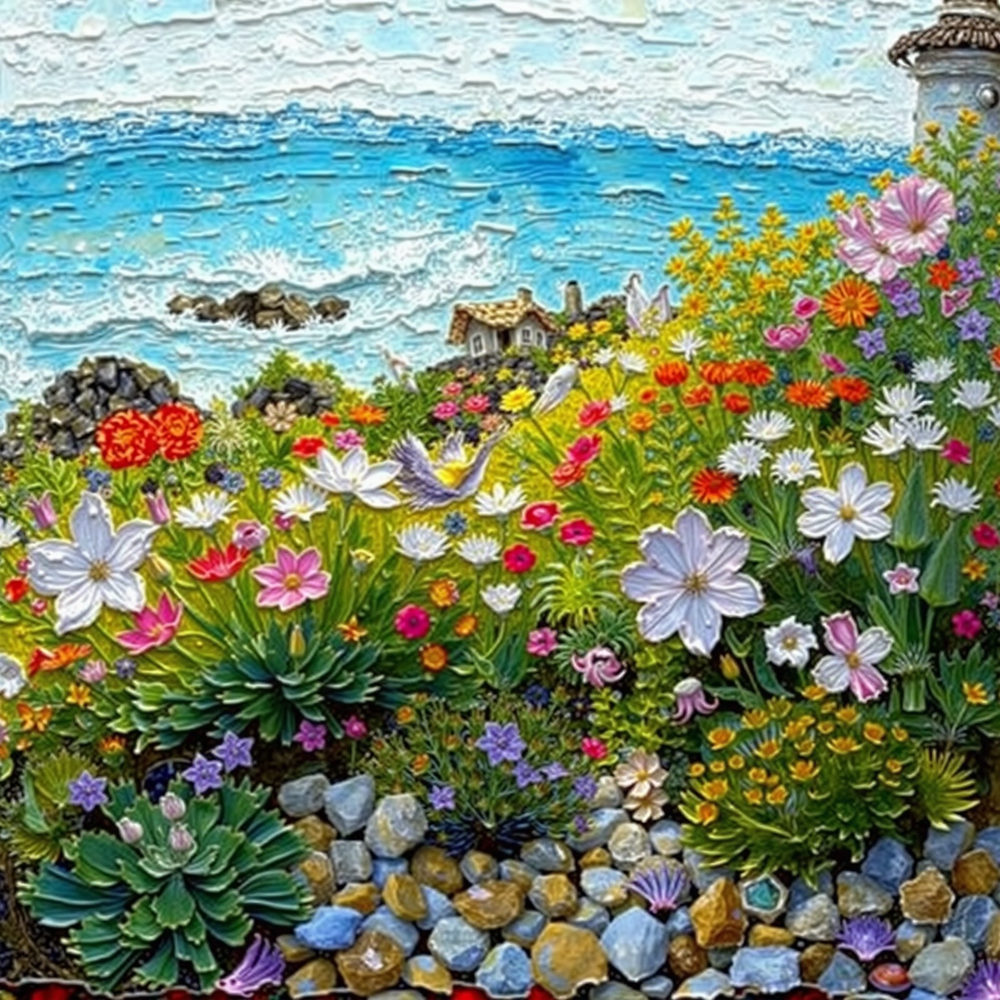 Blossoms by the Sea view 2