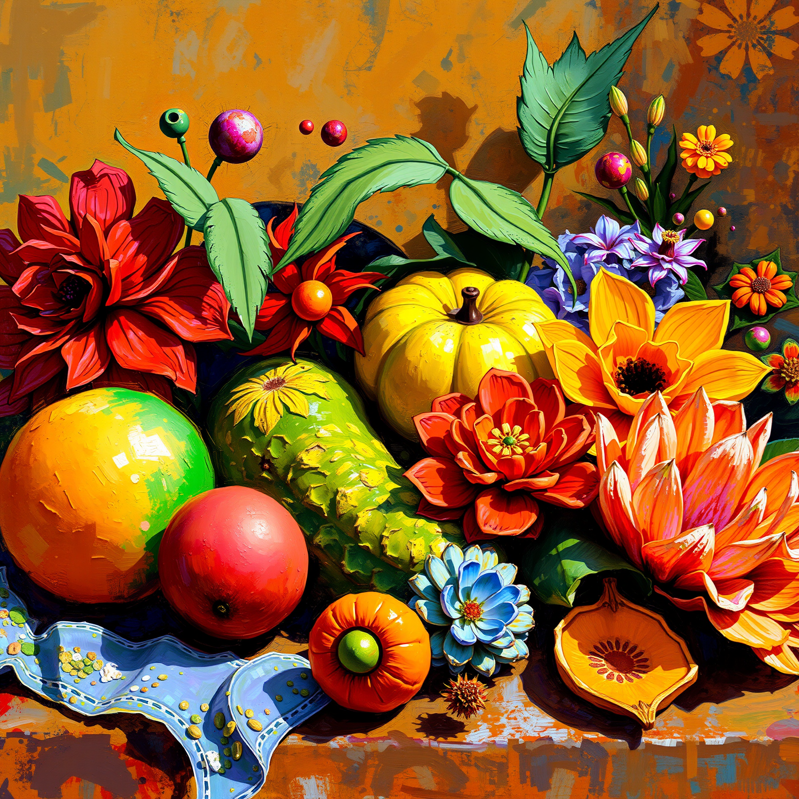 Symphony of Harvest and Bloom view 2