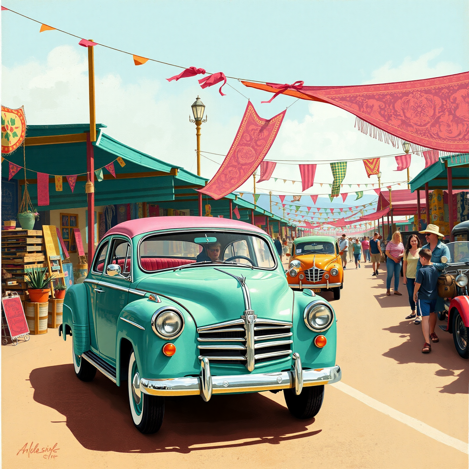 Vintage Market Festival view 2