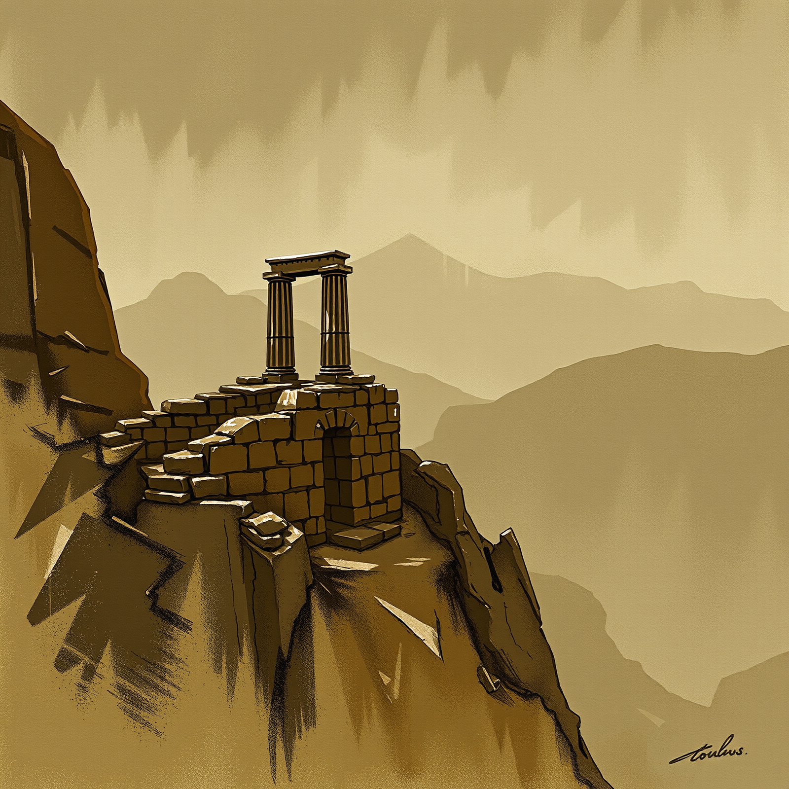 Guardians of the Lost Temple view 2