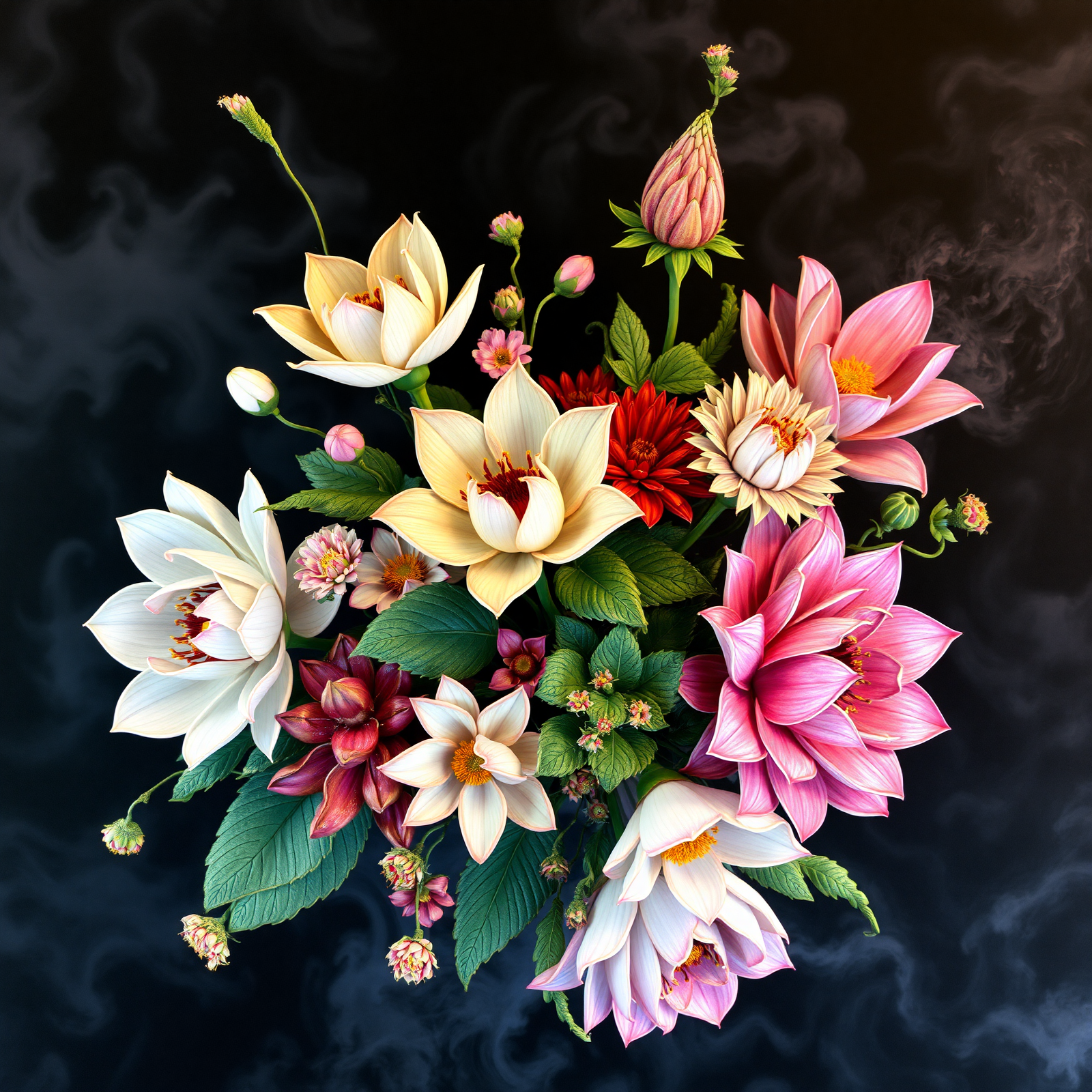 Floral Composition with Dark Undertones view 2