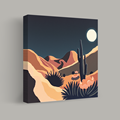 Moonlit Desert Serenity thumbnail 1