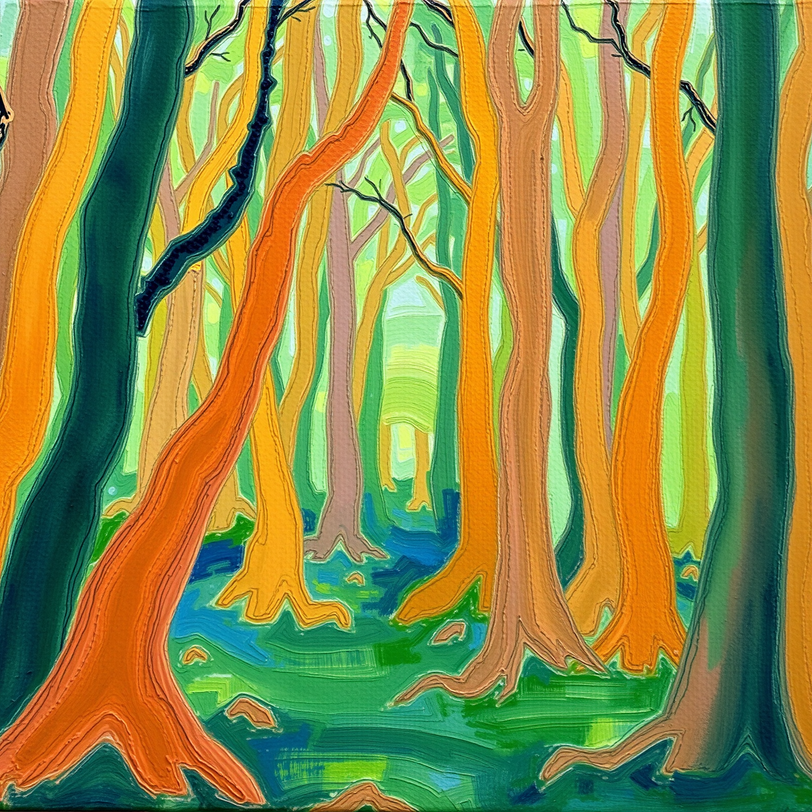 Enchanted Hues of the Forest view 2