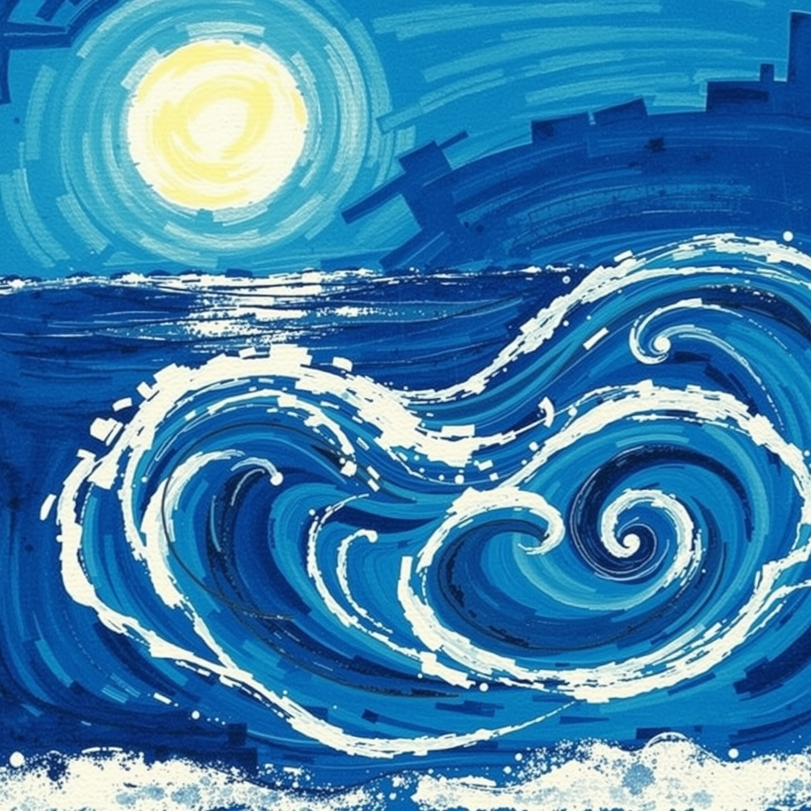 Dance of the Azure Waves view 2