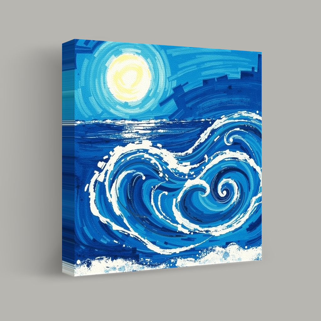 Dance of the Azure Waves view 1