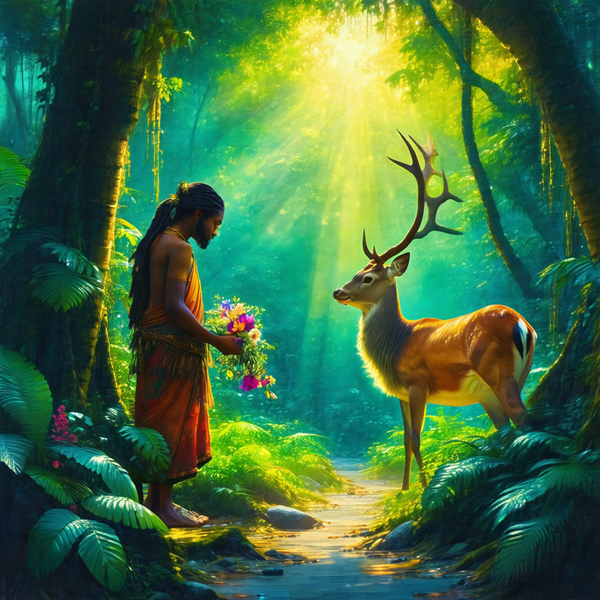 Encounter in the Enchanted Forest