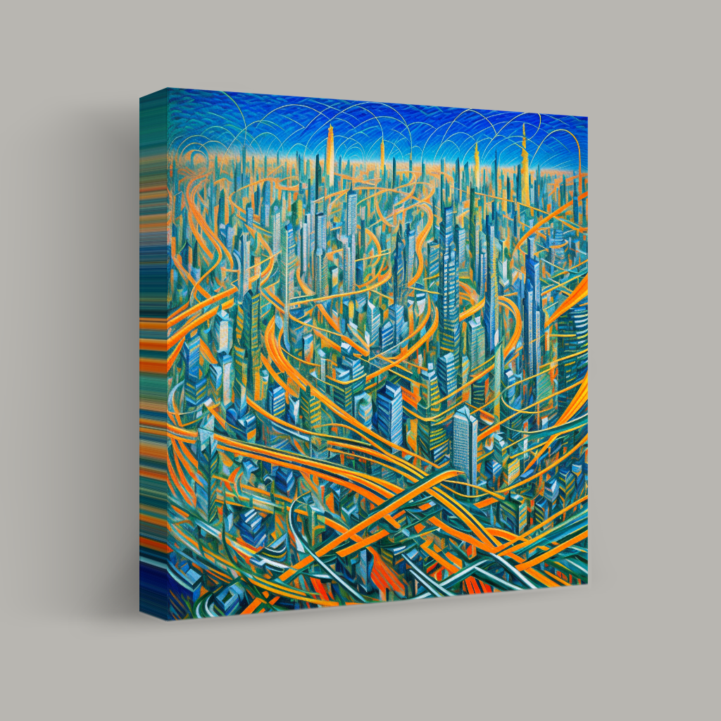 Cascading Urban Symphony view 1