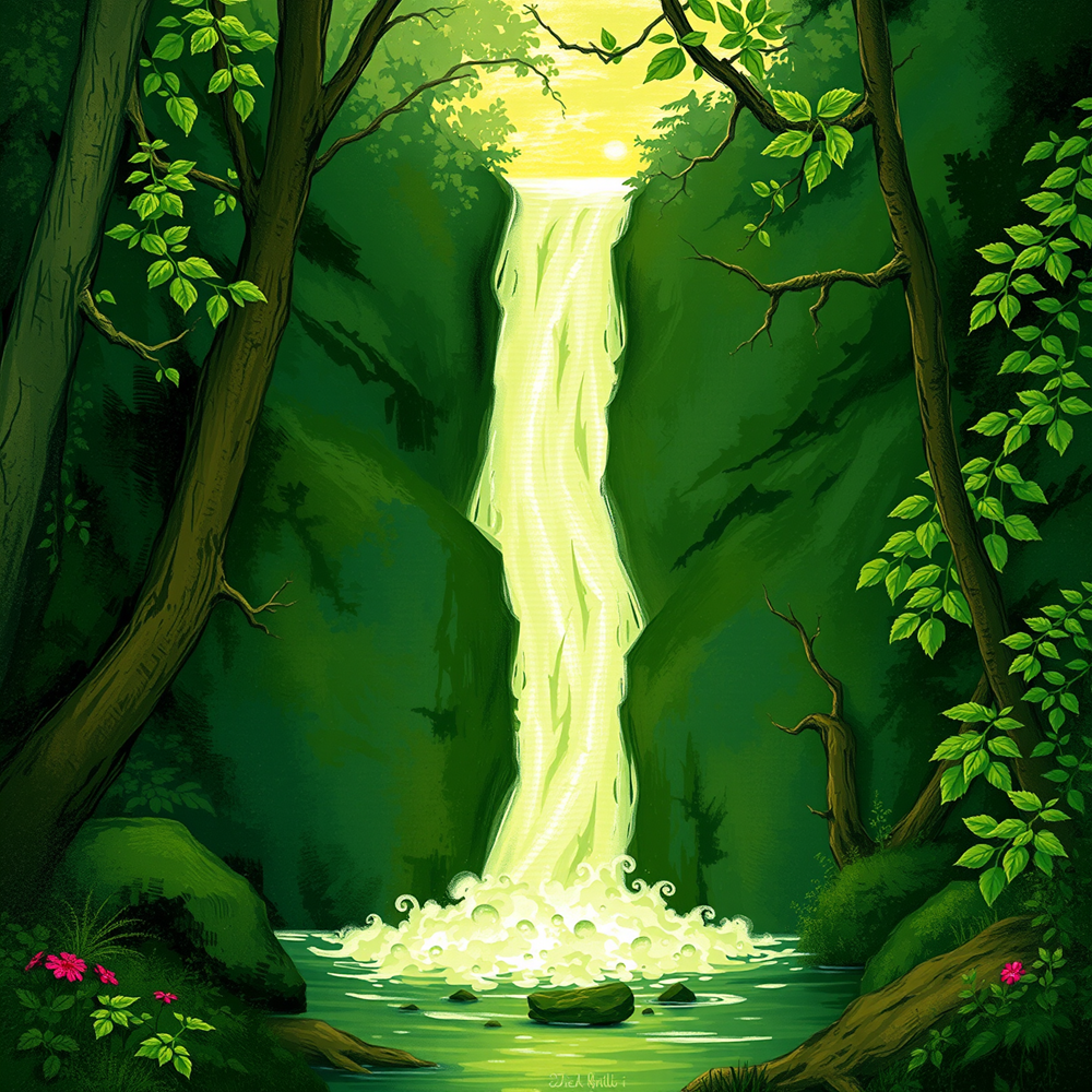 Enchanted Forest Cascade view 2
