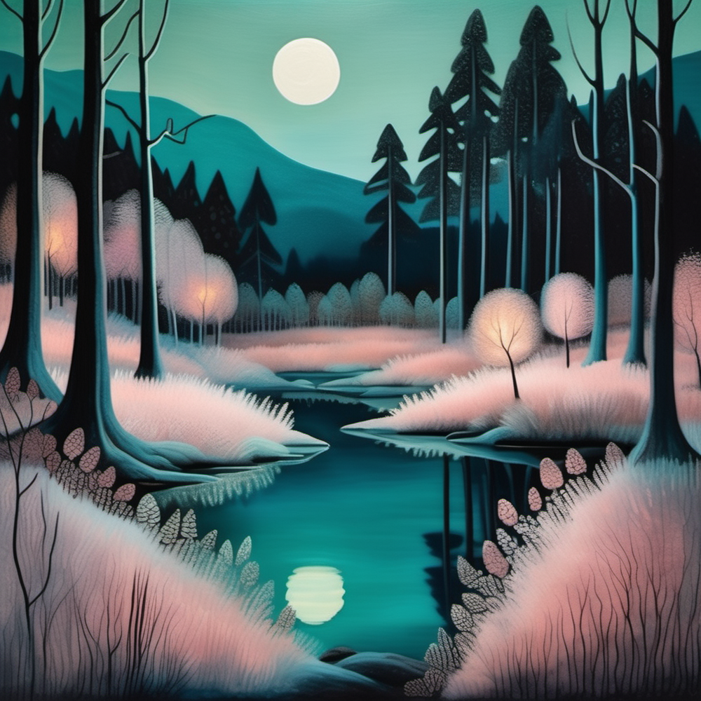 Moonlit Tranquility view 2