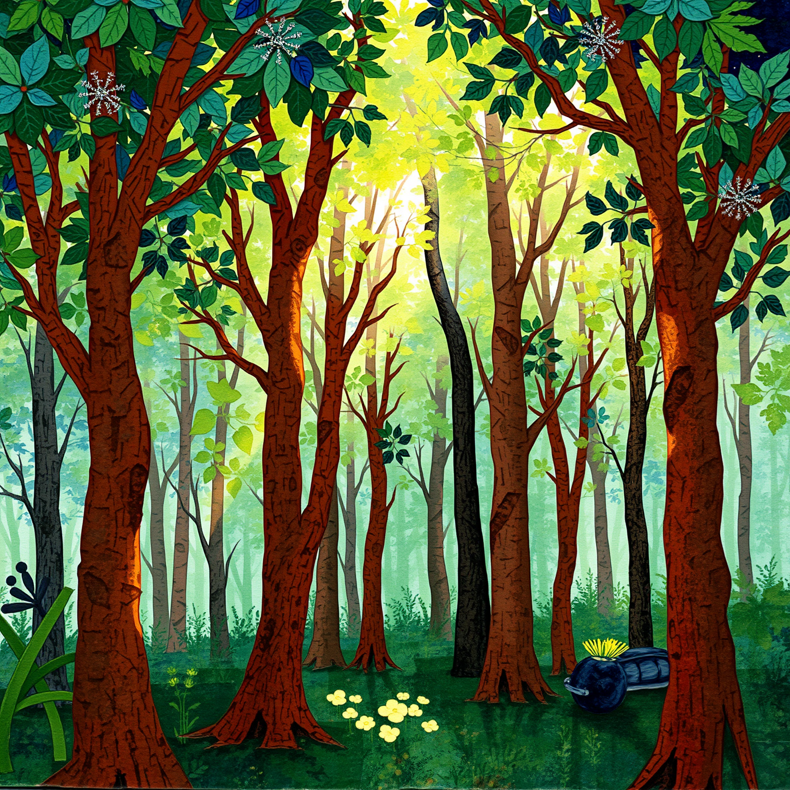 Enchanted Woodland view 2