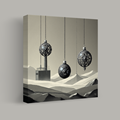Ornate Spheres Over Industrial Landscape thumbnail 1