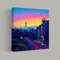 Twilight Over the Urban Canvas thumbnail 1