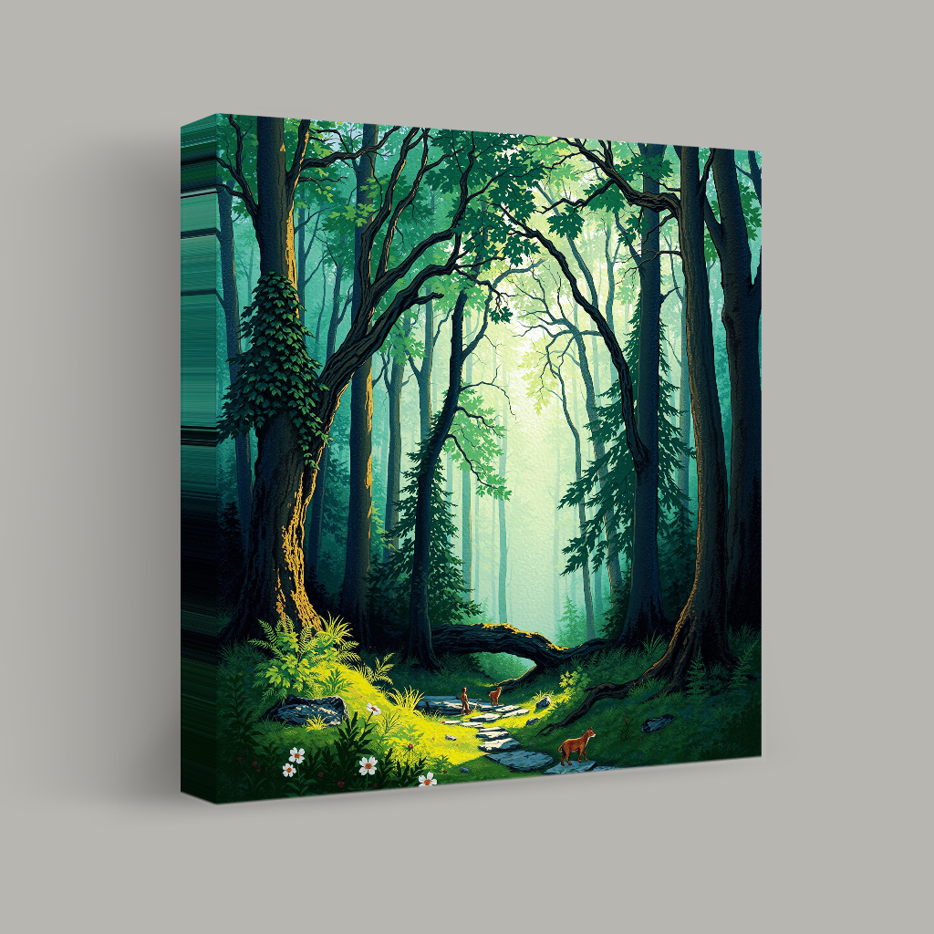 Whispers of the Enchanted Forest view 1