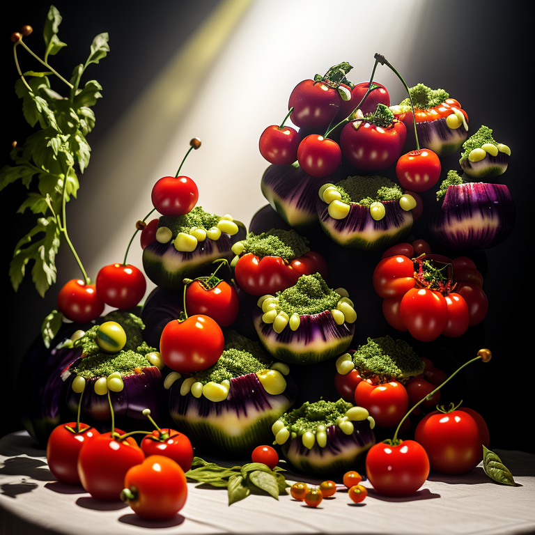 Feast of Colors: A Still Life Fantasy view 2