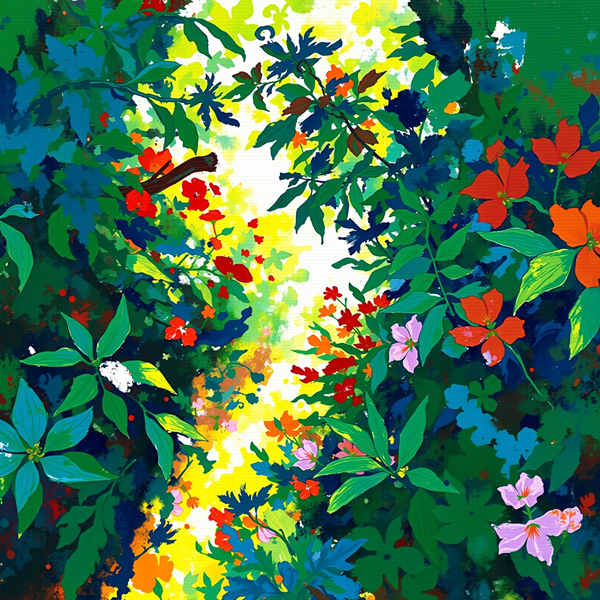 Whispers of the Vibrant Jungle