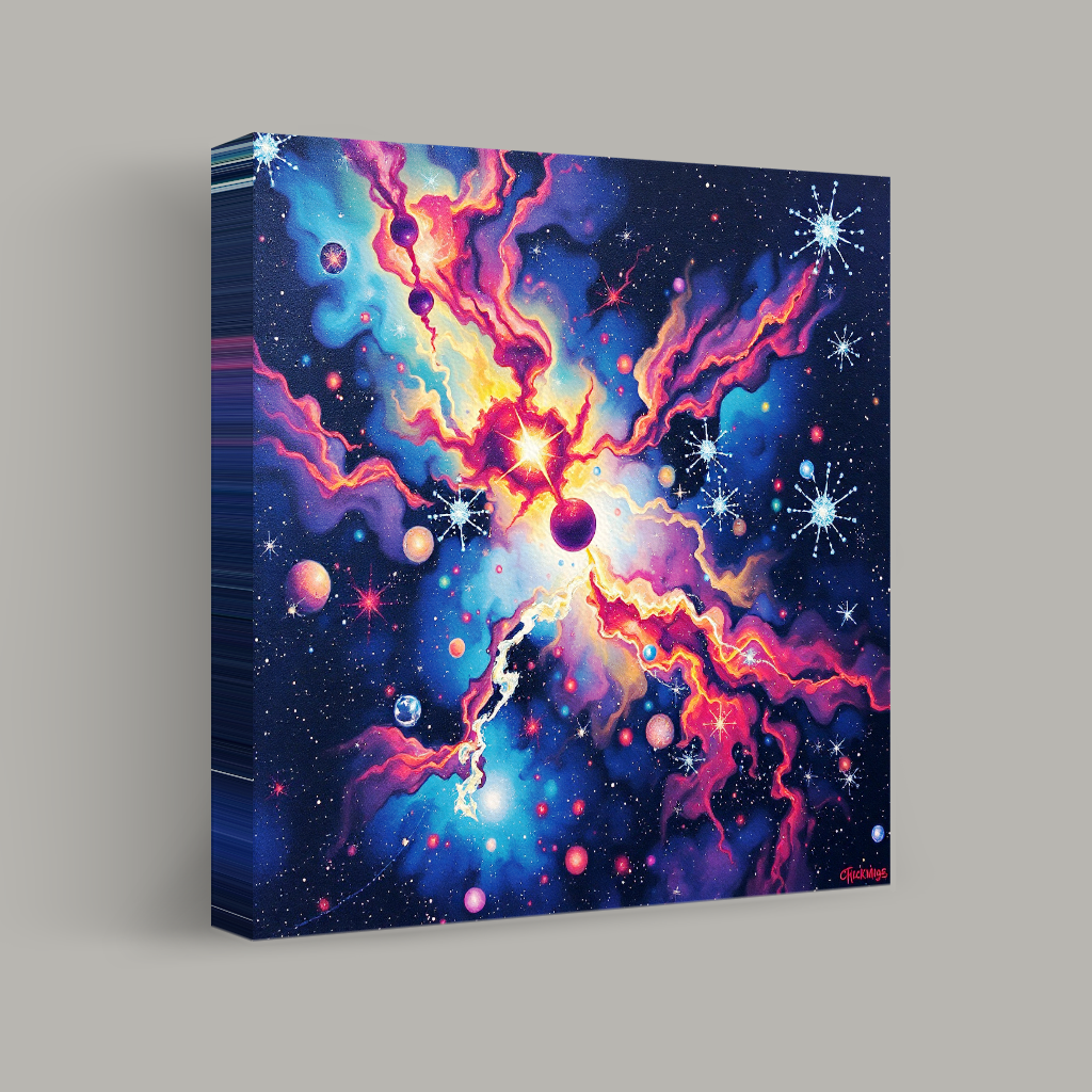 Cosmic Symphony of Colors view 1