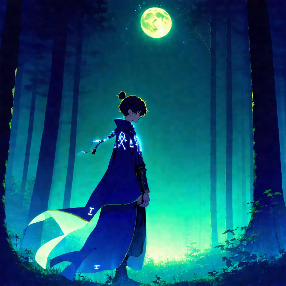 Keeper of the Moonlit Forest view 2
