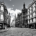 Cobbled Street and Ornate Facades thumbnail 2