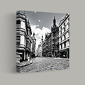 Cobbled Street and Ornate Facades thumbnail 1