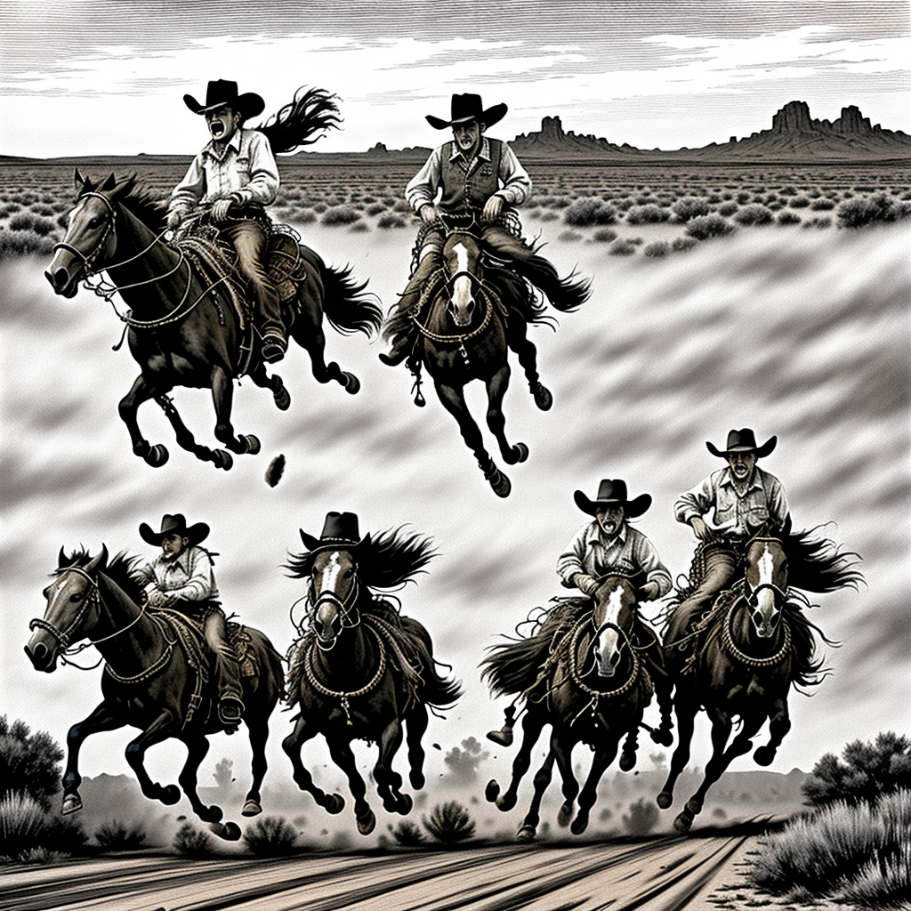 Riders of the Dusty Plains view 2