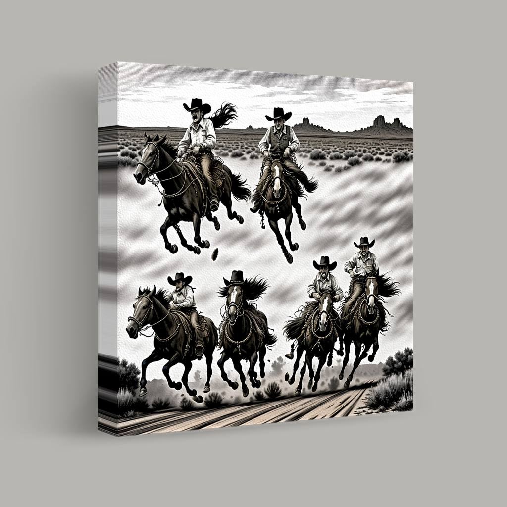 Riders of the Dusty Plains view 1