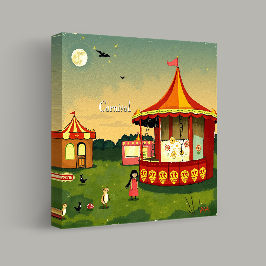 Whimsical Night at the Fair view 1